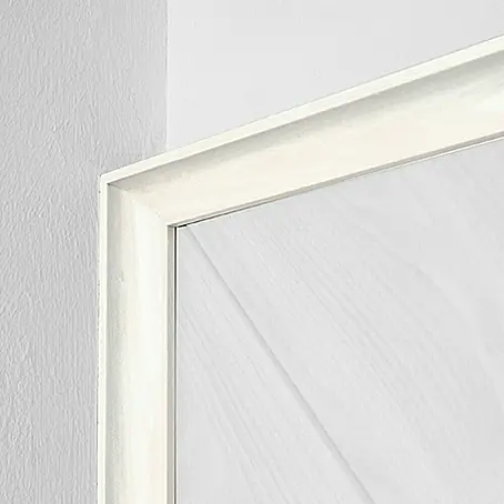 LOGOCLIC  Užljebljena kutna lajsna Kruška bijela