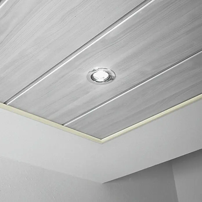 LOGOCLIC Polukružna kutna lajsna - 2,6 m x 12 mm x 12 mm, Polukružna - Živopisni prikaz