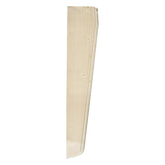Konsole - Fichte/Tanne, 680 x 140 x 57 mm, Gerade, 1 Stk. - Rechte Seitenansicht