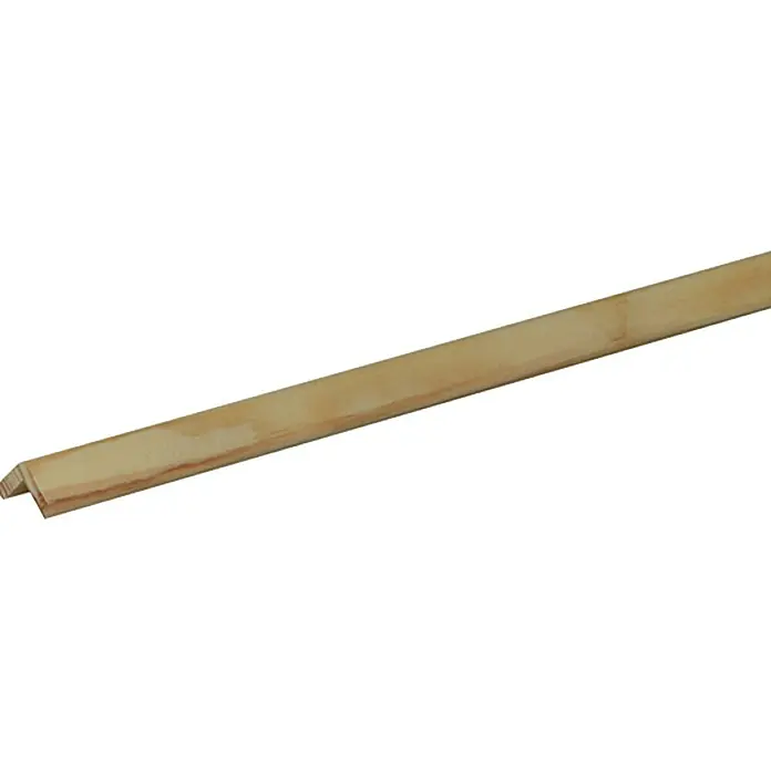 Rubna lajsna - 1 m x 20 mm x 20 mm, Smreka-bor - Pogled s lijeve strane