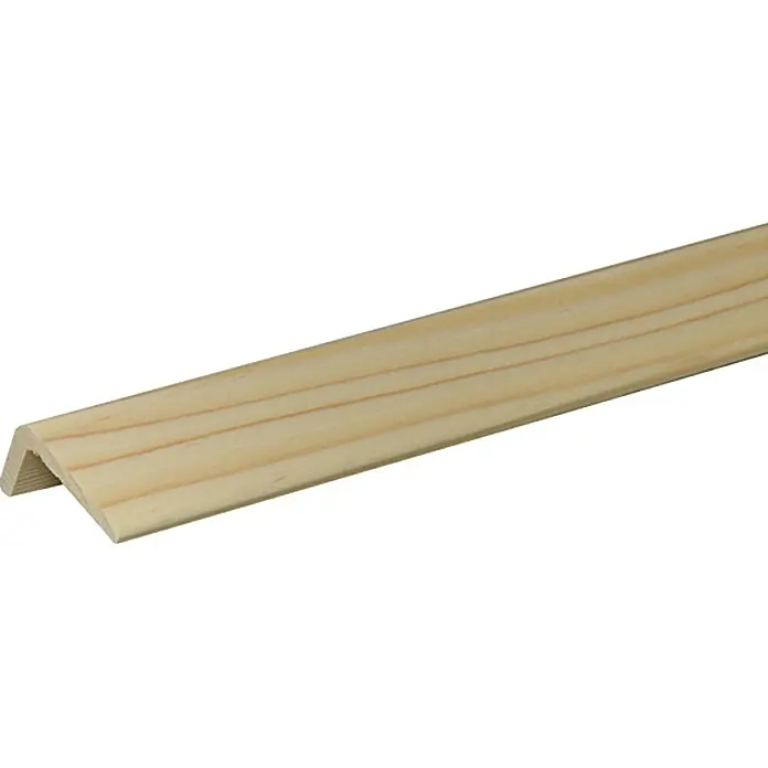 Rubna lajsna - 1 m x 30 mm x 50 mm, Smreka-bor - Pogled s lijeve strane