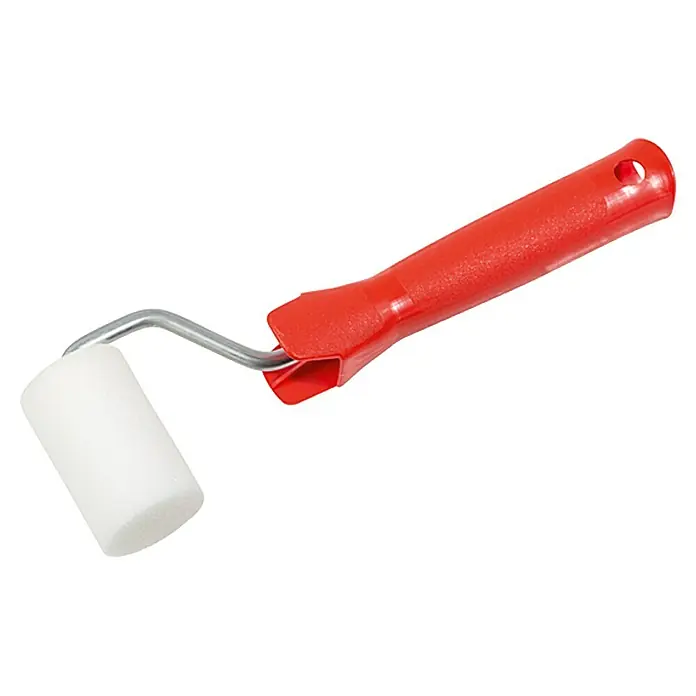 swingcolor Lackierschaumstoff-Roller - Breite Walze: 5 cm, Bügel 20 cm, Bügelstärke: 6 mm, Weiß