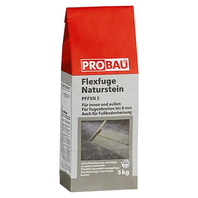 Probau Fleksibilna masa za fugiranje Naturstein - Bazalt, 5 kg - Pogled sprijeda