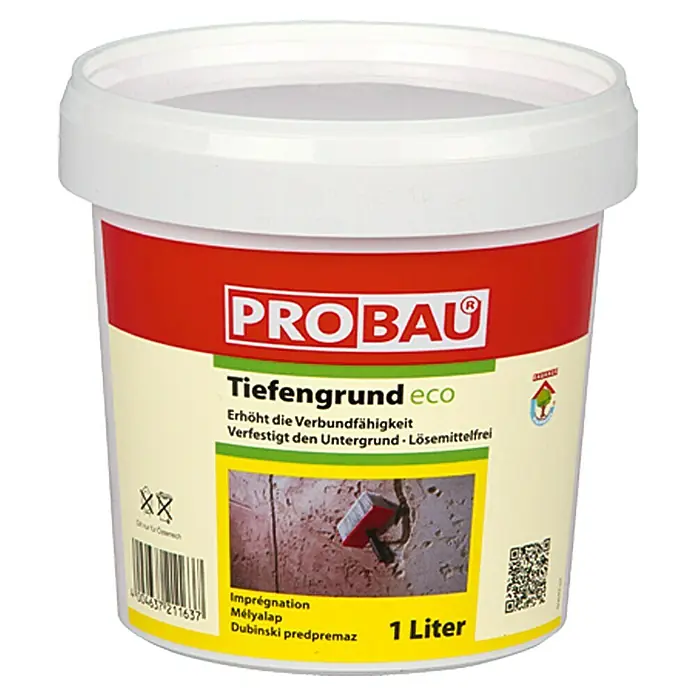 Probau eco Dubinski predpremaz - 1 l, Bez otapala, Spremno za upotrebu - Pogled sprijeda
