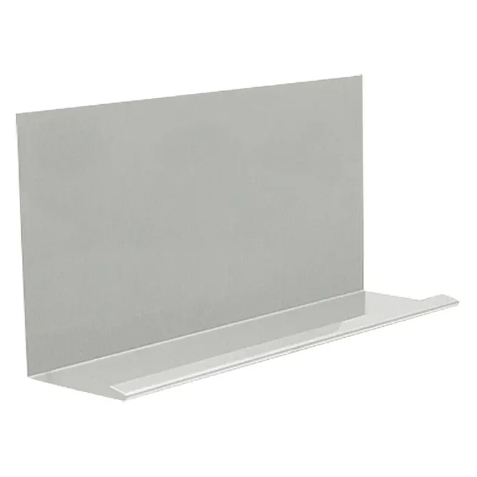 Sarei Winkelblech - Wasserfalz, Zuschnittbreite: 250 mm, Länge: 2.000 mm, Aluminium