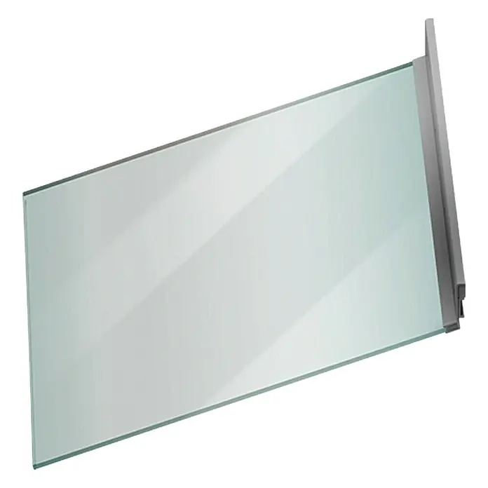 ACO Therm Lichtschachtabdeckung - 95 x 48 cm, Einscheibensicherheitsglas (ESG) - Linke Seitenansicht