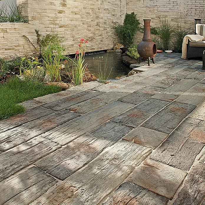 EHL Betontegel Biels, beton - Natuurlijk bruin, 22,5 x 90 x 5 cm, Stonewood