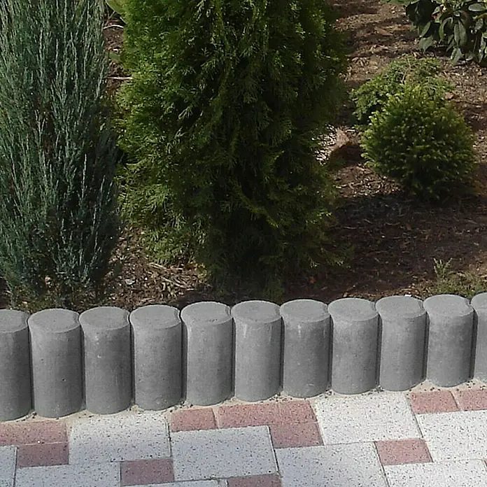 EHL Verbundpalisade - Ø x H: 11 x 60 cm, Grau, Beton - Ansicht von oben