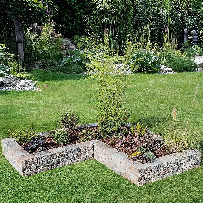 EHL Antikmur Stapelsteen - 25 x 20 x 10 cm, Schelpkalk