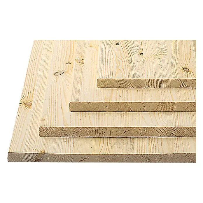 Do it wood Tablero de madera laminada - Pino, 80 x 20 x 1,8 cm - Vista descendente