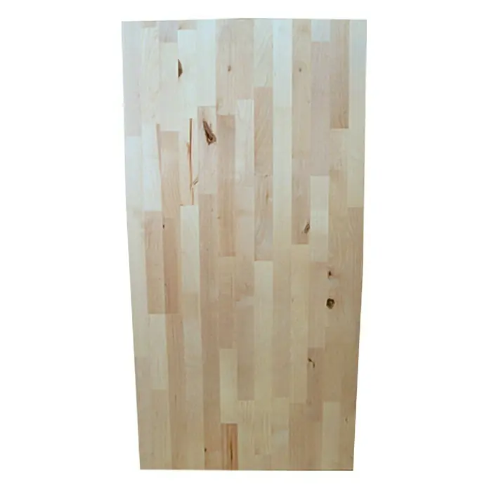 Exclusivholz Tablero de madera laminada - Abedul, 800 x 600 x 18 mm - Vista descendente