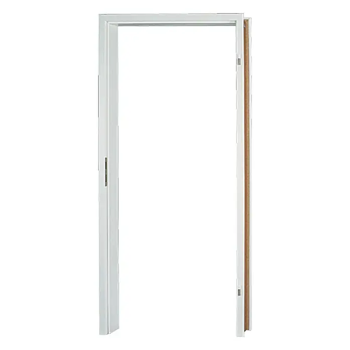 GetaDoor Laminit Türzarge GL 223 - 860 x 1.985 mm, Wandstärke: 165 mm, DIN Anschlag: Rechts, Weiß seidenmatt - Vorderansicht