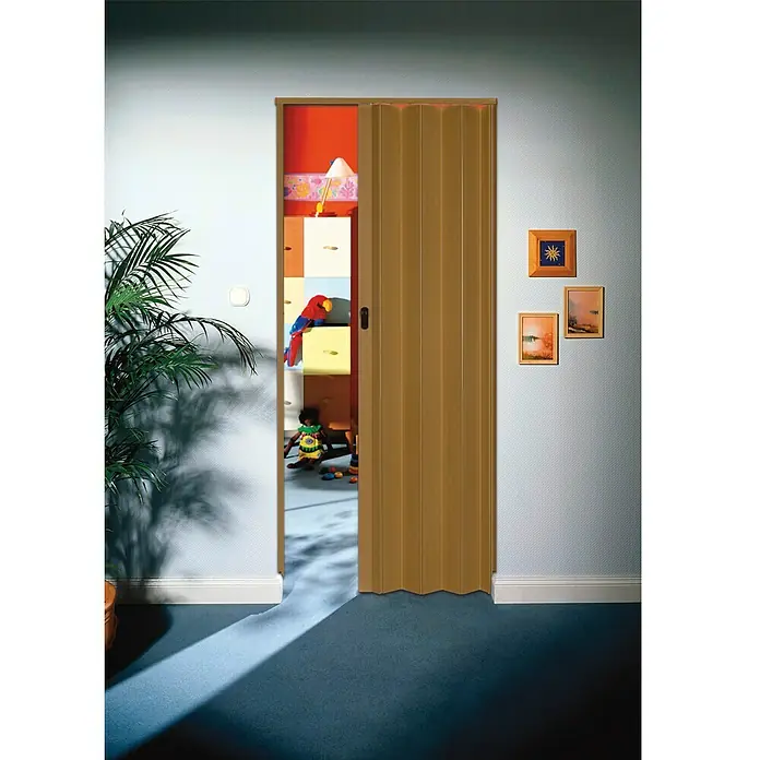 Marley Harmonika vrata Eurostar - Bukva, 83 x 205 cm - Živopisni prikaz