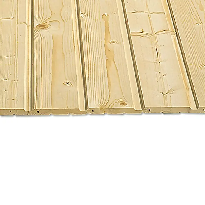 BAUHAUS Profilholz - Fichte/Tanne, A-Sortierung, 210 x 9,6 x 1,25 cm - Ansicht von oben