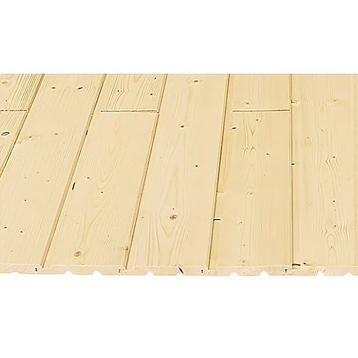 BAUHAUS Profilholz - Fichte/Tanne, A-Sortierung, 240 x 12,1 x 1,4 cm - Ansicht von oben