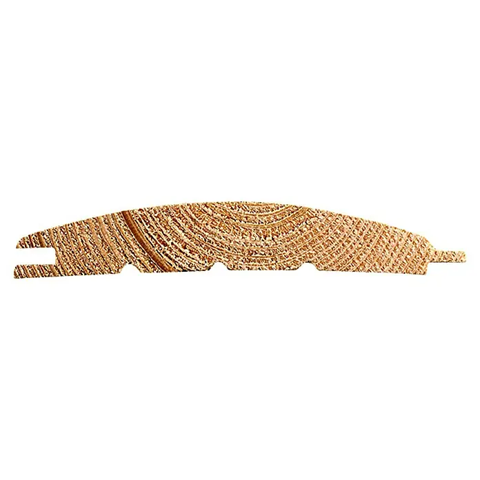 Blockhausprofil - Fichte/Tanne, L x B: 2.400 x 121 mm