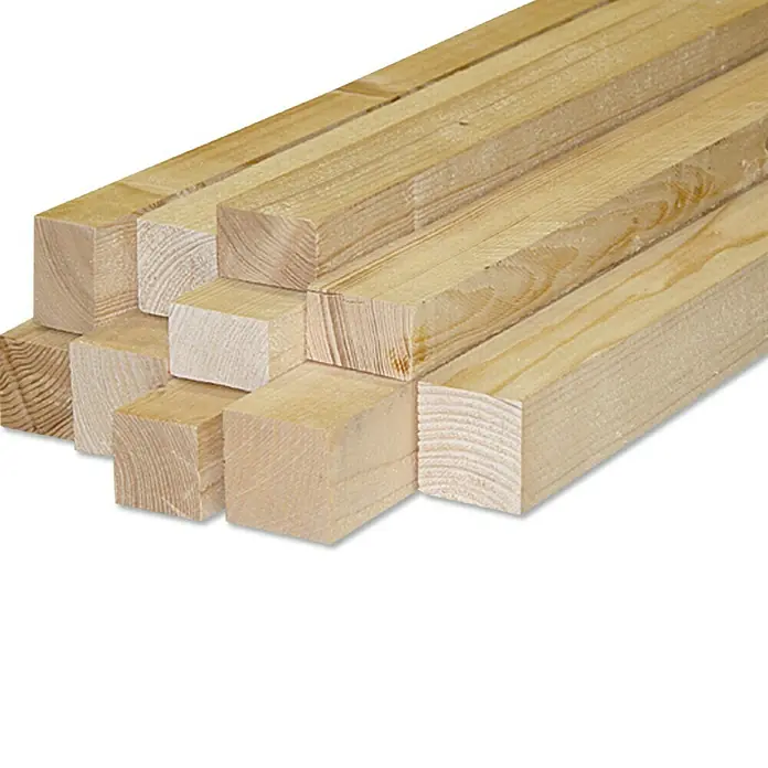 Daske - 250 x 5,8 x 5,8 cm, Smreka/jela, neobrađeno - Pogled s desne strane