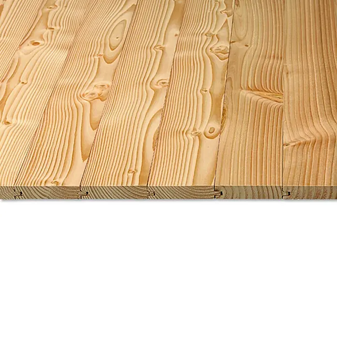 Rauhspund - Douglasie, 2.000 x 96 x 21 mm - Ansicht von oben