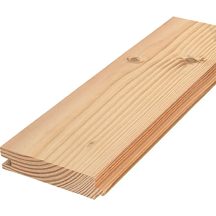 Tarima machihembrada - Abeto rojo, 4.000 x 116 x 19 mm