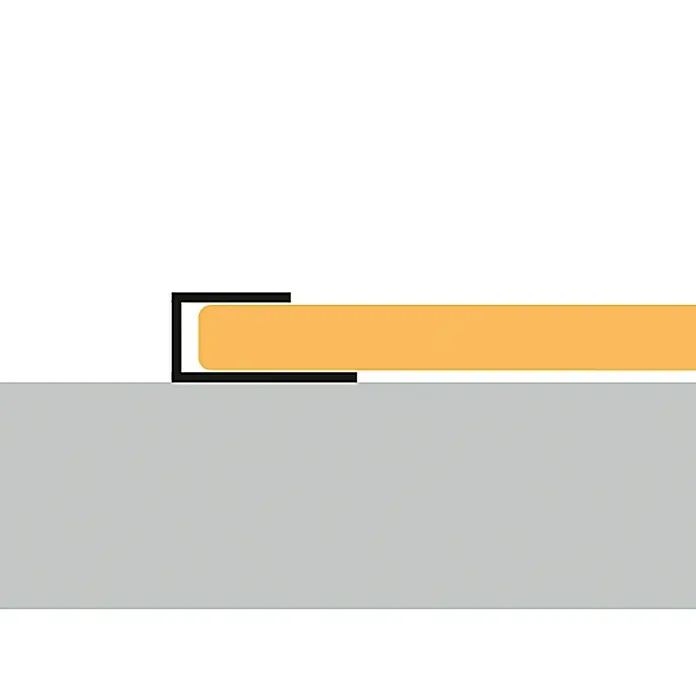 BaukulitVox Basic-Line Završna letvica - Bijele boje, 3.000 x 30 x 10 mm - Proizvod u upotrebi