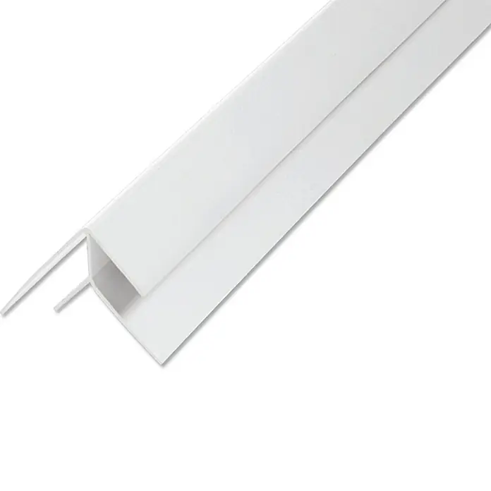 BaukulitVox Basic-Line Innen- & Außenecke - Weiß, 3.000 x 40 x 40 mm - Vorderansicht