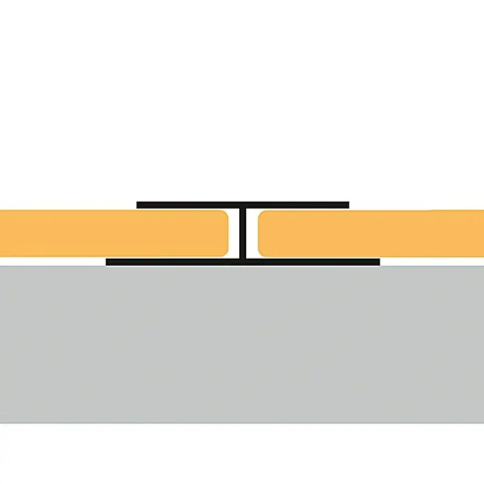 BaukulitVox Basic-Line H-Verbinderleiste - Weiß, 3.000 x 56 x 10 mm - Anwendungsbeispiel