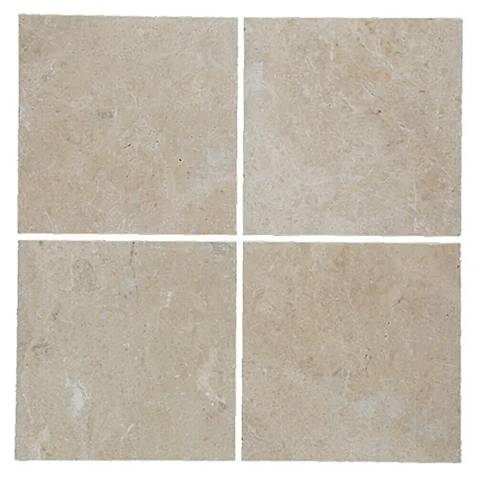 Antikmarmor Botticino - 30,5 x 30,5 cm, Beige, Matt - Ansicht von oben