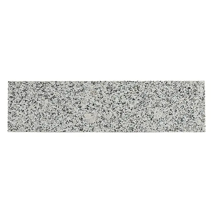 Rubna pločica Bianco Cordo - 8 x 30,5 cm, Sive boje, Sjaj