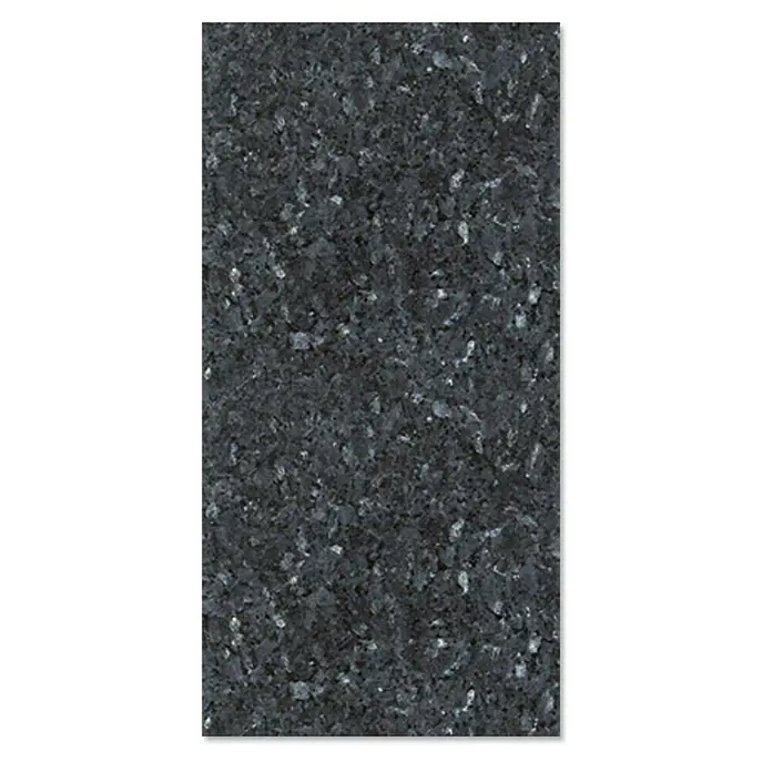 Natursteinfliese Blue Pearl - 30,5 x 61 cm, Blau, Glänzend