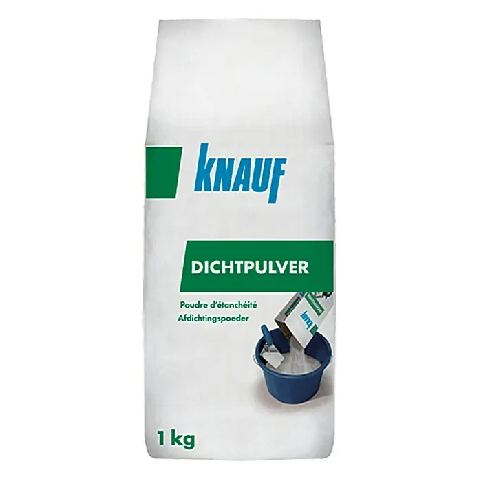 Knauf Afdichtmiddel Poeder - 1 kg - Vooraanzicht