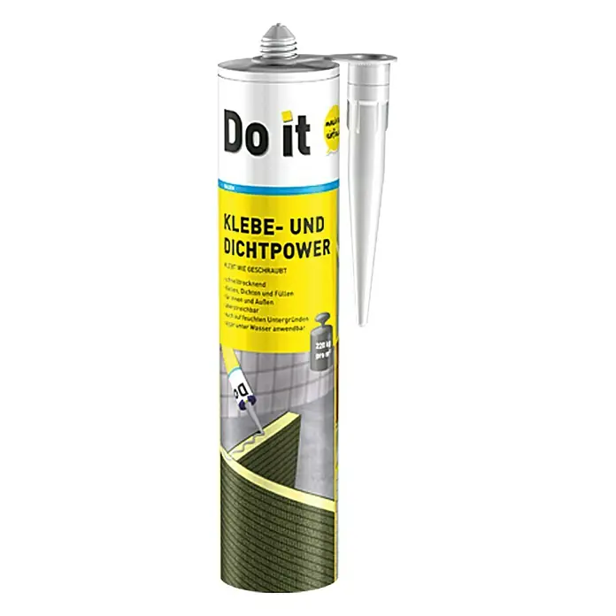 Ultrament Masa za ljepljenje i brtvljenje Do it - 470 g - Pogled sprijeda