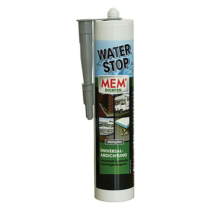 MEM Wasserstop - 290 ml, Lösemittelfrei, Bitumenfrei, Isocyanatfrei - Vorderansicht