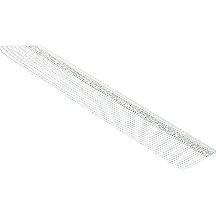Probau WDVS-Abschlussprofil - 2 m x 14 cm, Angeschweißter Gewebestreifen - Vorderansicht