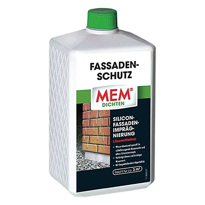 MEM Fassadenschutz - 1 l, Lösemittelfrei - Linke Seitenansicht