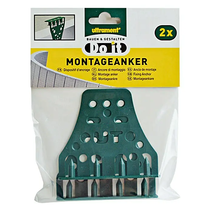 Ultrament Montažno sidro Do it - Prikladno za: Do IT ugradbene ploče, 2 Kom.