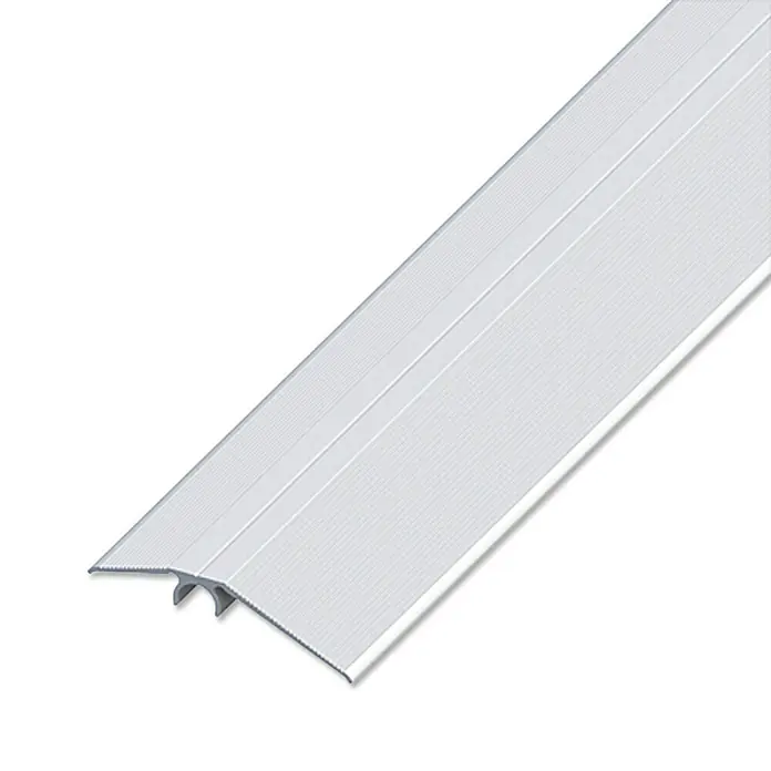 Niveauausgleich-Profil - Aluminium, Silber, 1 m x 55 mm - Linke Seitenansicht