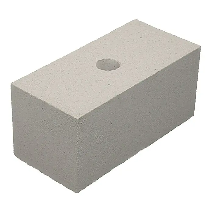 Kalksandstein Lochstein 2DF - 24 x 11,5 x 11,3 cm - Linke Seitenansicht