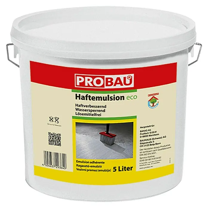 Probau eco Emulzija za prianjanje - 5 l, Bez otapala, Spremno za upotrebu - Pogled sprijeda