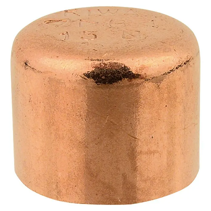 Bakrena kapica 5301 - Promjer: 22 mm, 1 kom - Pogled sprijeda
