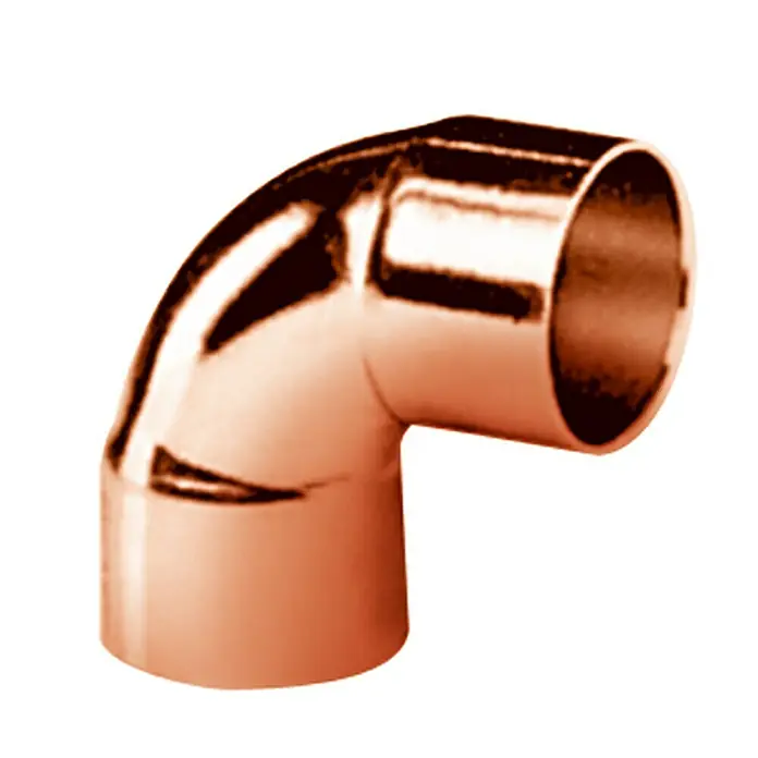Kupfer-Winkel 5090 II - Durchmesser: 15 mm, 10 Stk., 90 °, Beidseitige Muffe