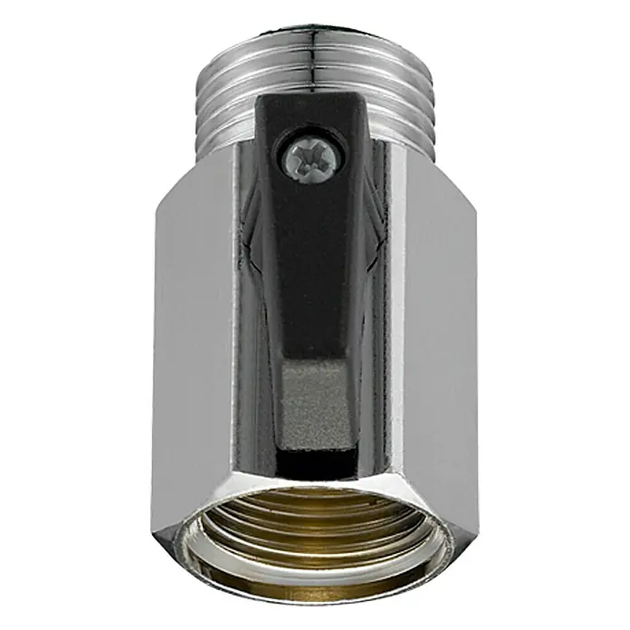 Neoperl Wasserspar-Duschstophahn - ½″ - Vorderansicht