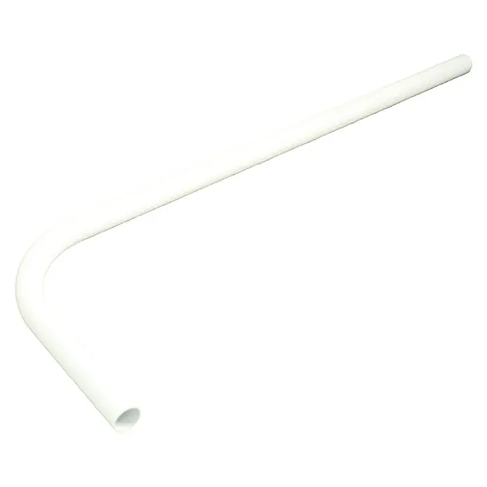 Admiral Urinal-Druckspülrohr - 70 x 25 cm, Gerade, Weiß