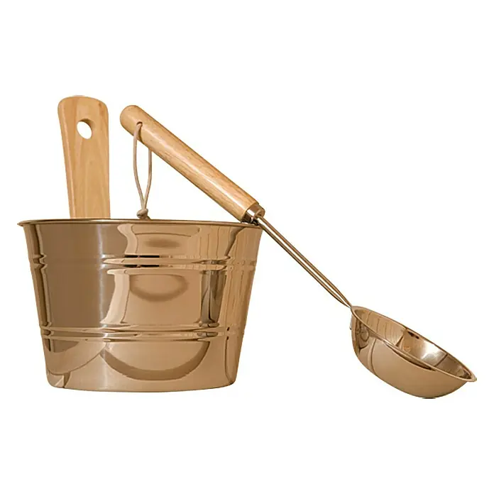 Weka Aufguss-Set - Edelstahl, 5 l
