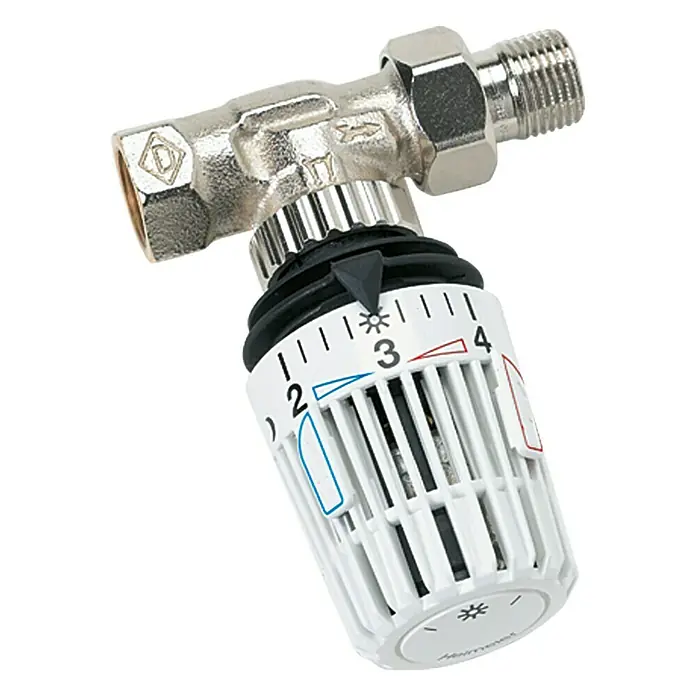 Heimeier Thermostatventil-Set - ⅜″, Durchgang