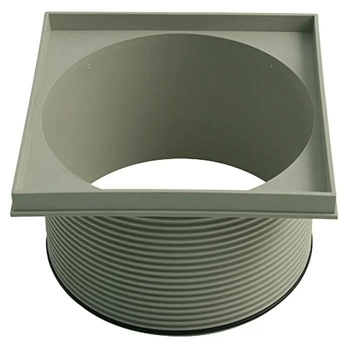 Aufsatzstück - 150 x 150 x 100 mm - Vorderansicht