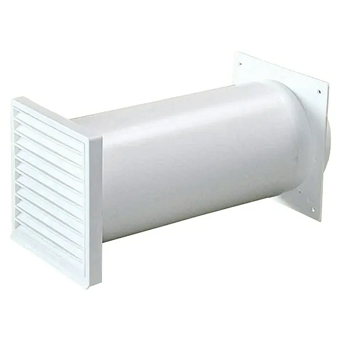 Air-Circle Teleskopska cijev za ventilaciju - Promjer spojnog dijela: 125 mm, Podesivost: 27 - 48 cm, Maksimalni protok zraka: 600 m³/h