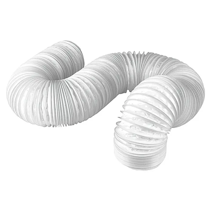 Air-Circle PVC savitljiva ventilacijska cijev - Ø x D: 100 mm x 2 m, Maksimalni protok zraka: 300 m³/h