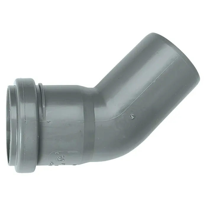 HT koljeno - DN 50, 45 °