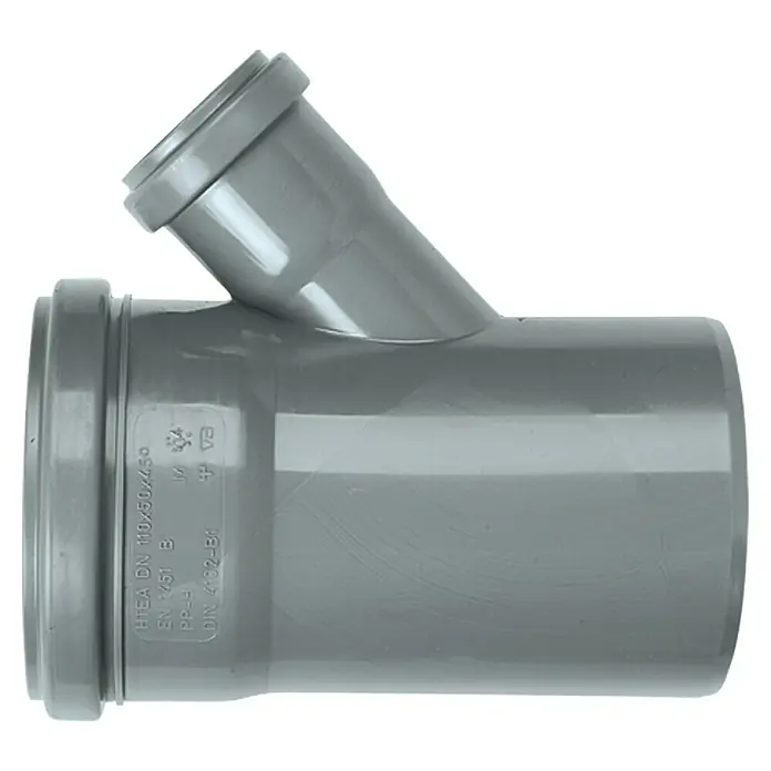 HT odvojak - DN 110/50, 45 °