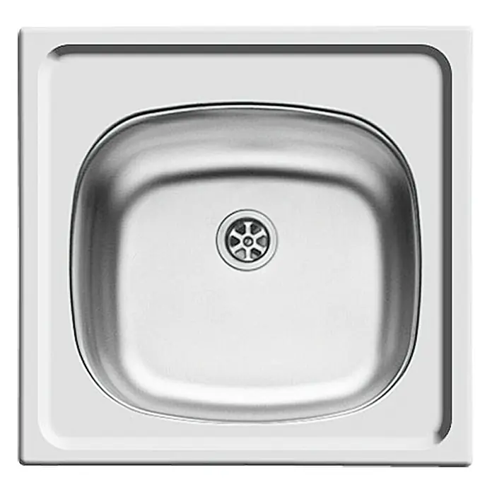 Admiral Ugradbeni sudoper E 33 - 46,5 x 43,5 cm, Plemeniti čelik